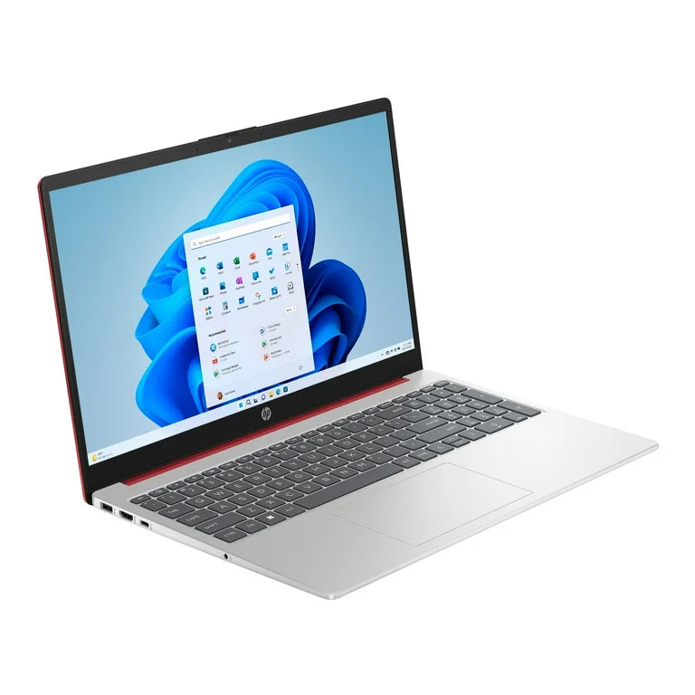 HP 15,6", procesador Intel N200 (Pentium) 4 GB de RAM, 128 GB UFS, rosa, Windows 11 Home en modo S, 15-fd0083wm