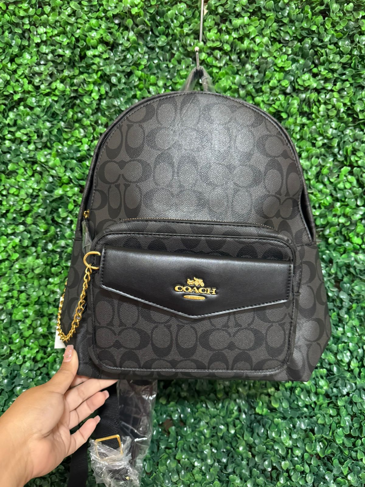 A Mochila Coach negro – Shop 365