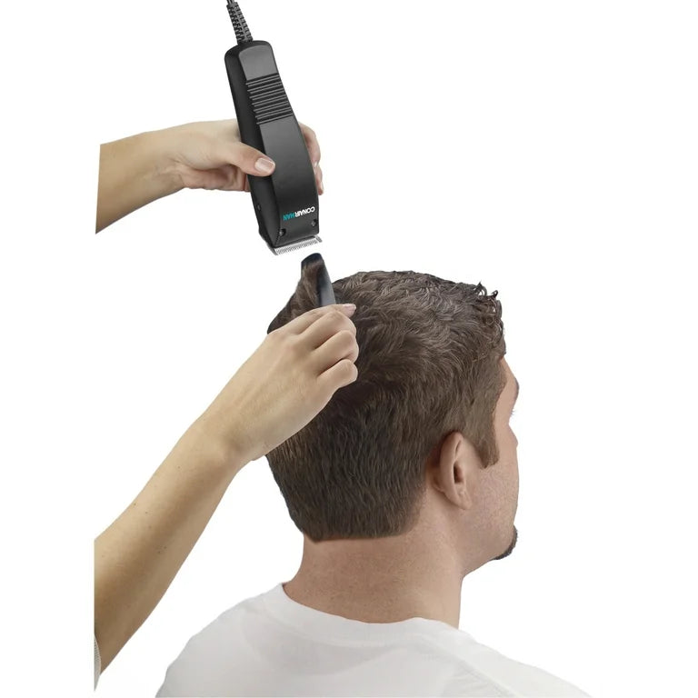 ConairMAN Kit de Corte de Pelo para Hombre de Corte Simple 10 Piezas