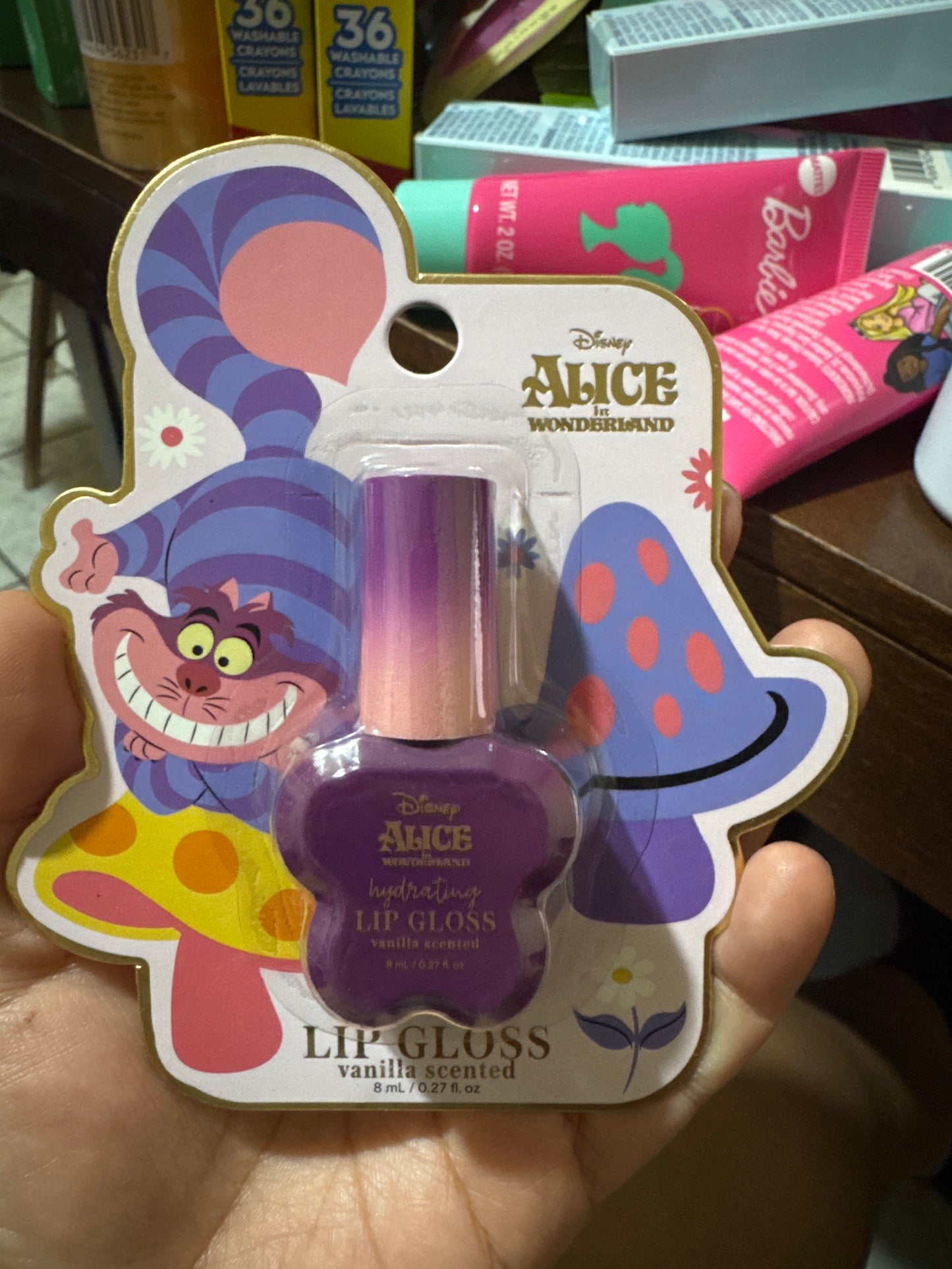 Alicia en el país de las maravillas Lip Gloss Vanilla Scented