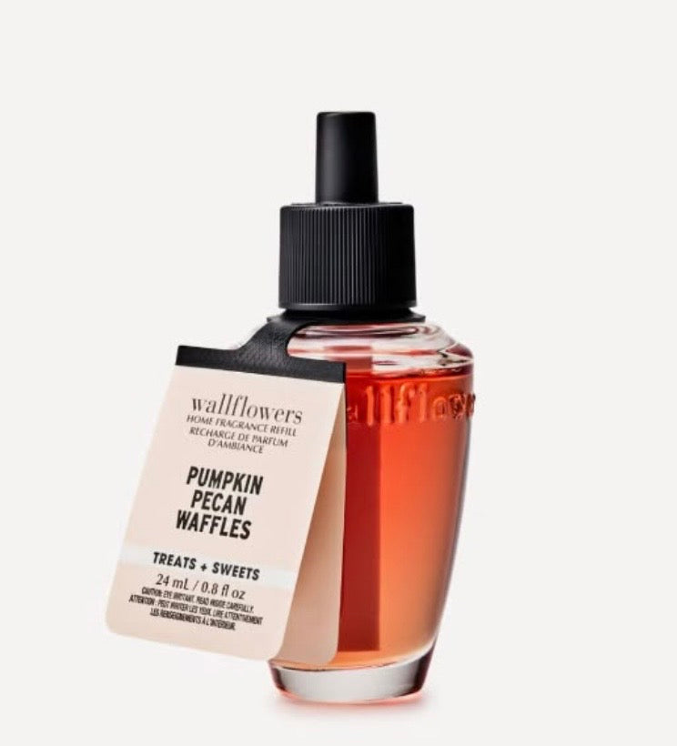 Bath & Body Works Pumpkin Pecan Waffles Wallflowers Refill 24 ml | Aromatizante para Hogar