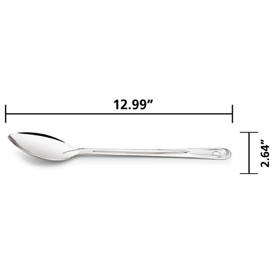 Mainstays Juego de Utensilios de Cocina y Sartenes de Acero Inoxidable Antiadherente de 10 Piezas