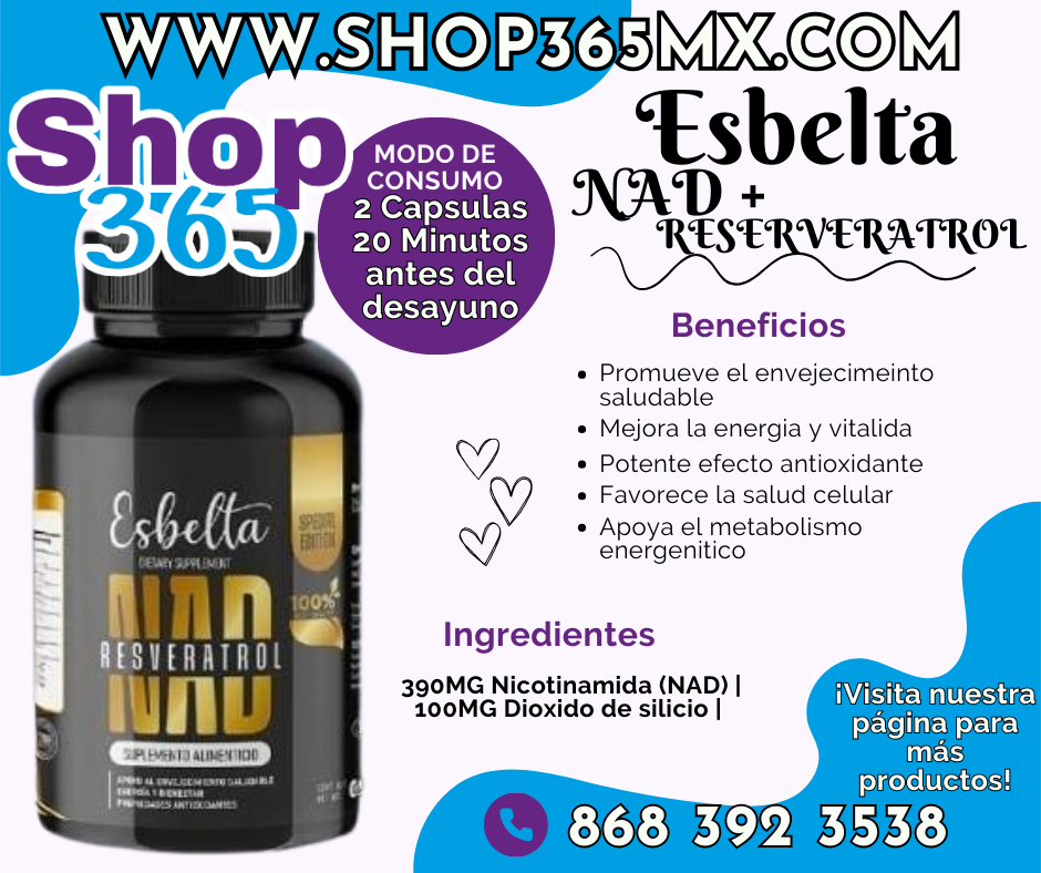 Esbelta NAD Reserveratrol