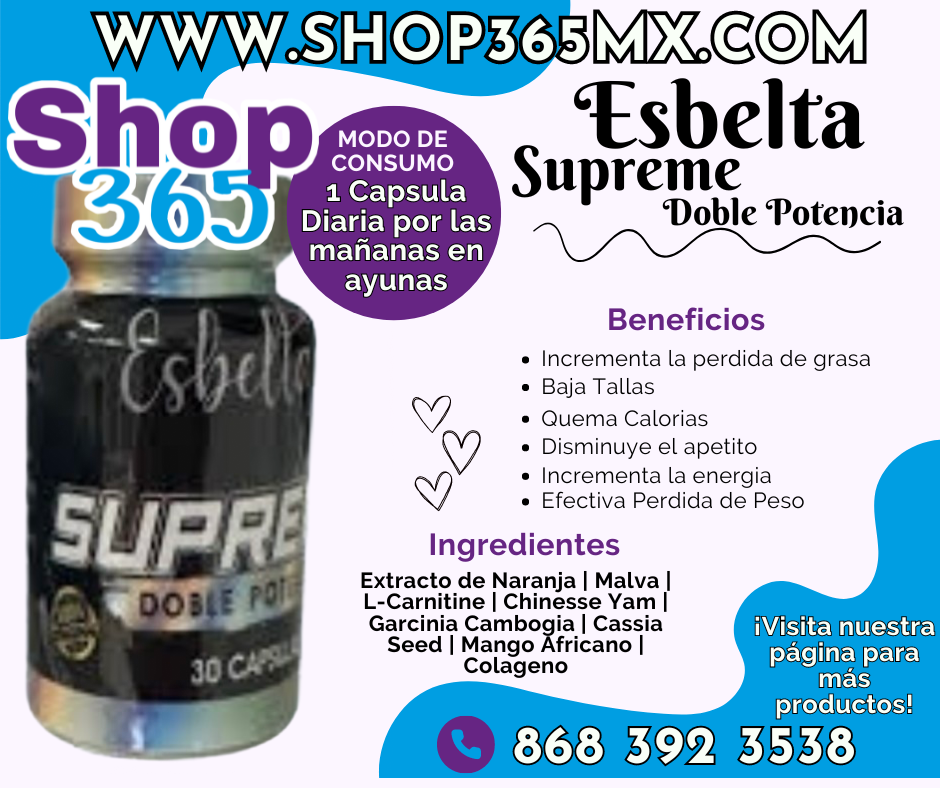 Esbelta Supreme Doble Potencia