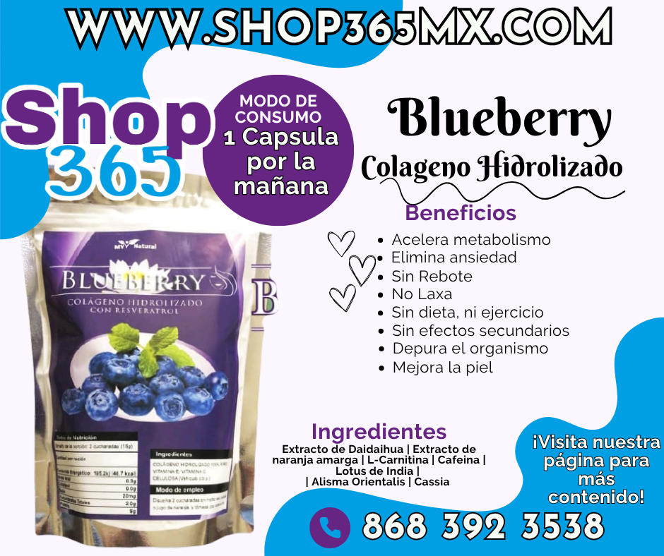 Blueberry Colageno Hidrolizado