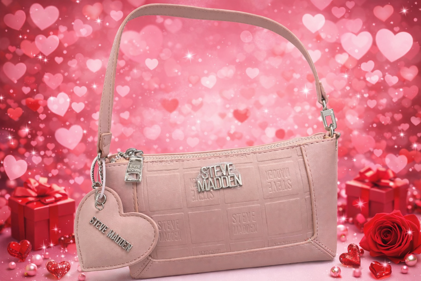 Bolso Steve Madden Mini Shoulder Bag – Rosa Nude ORIGINAL