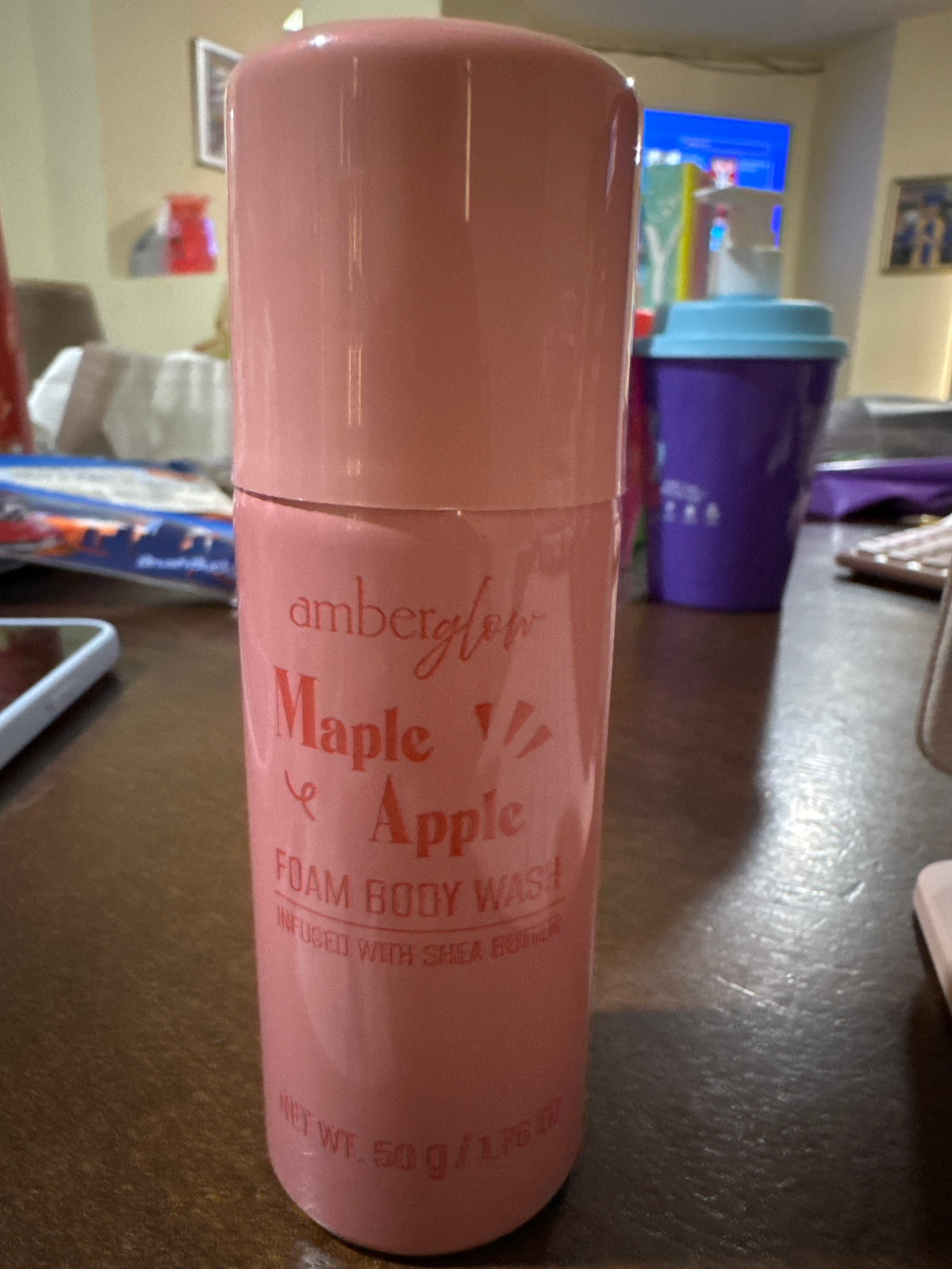 Amber Glow Maple Apple Foam Body Wash