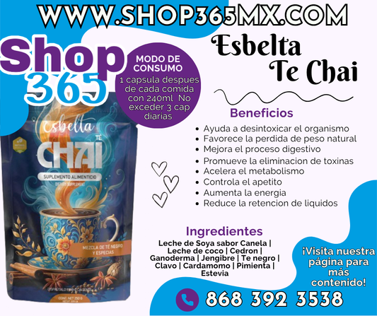 ESBELTA TE CHAI