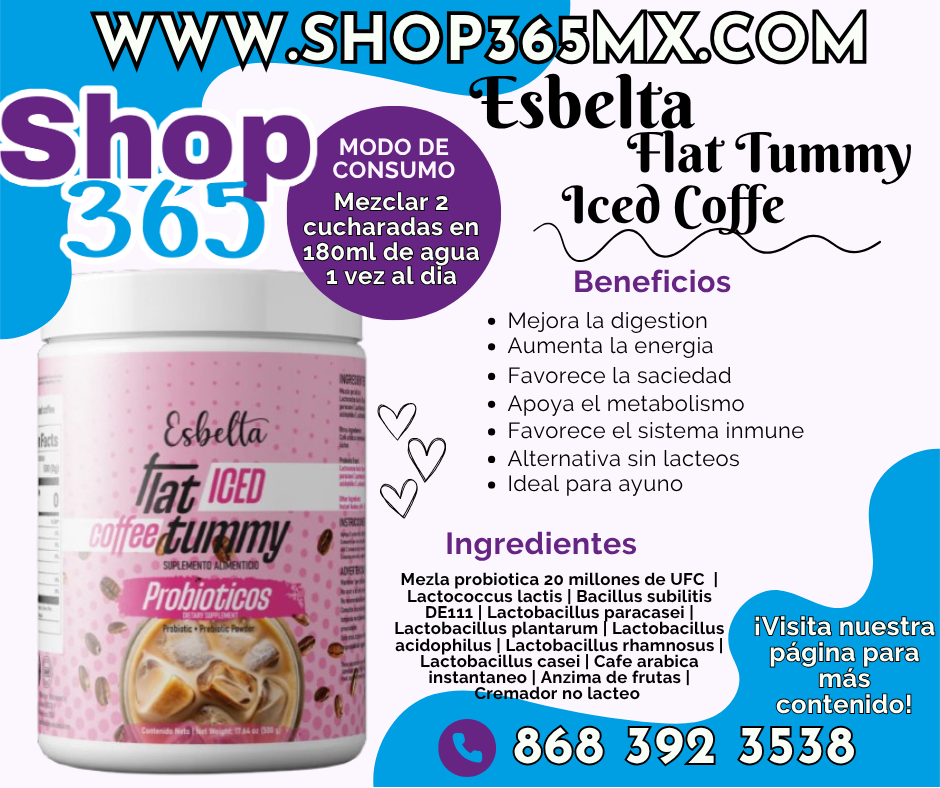 Esbelta Flat Tummy Iced Coffee