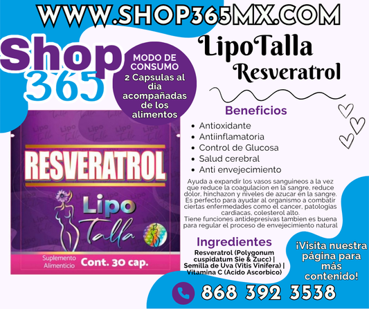Lipotalla Reserveratrol