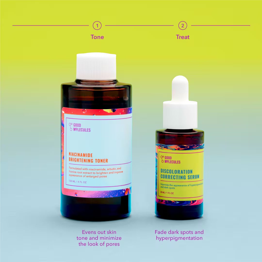Dúo para imperfecciones, cicatrices y decoloración GOOD MOLECULES