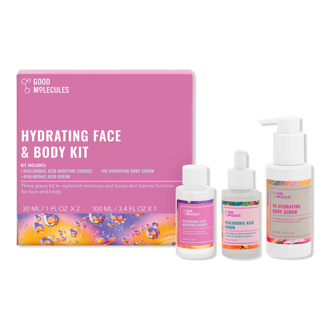 Kit hidratante para rostro y cuerpo