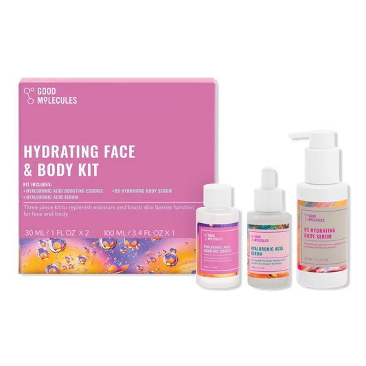Kit hidratante para rostro y cuerpo