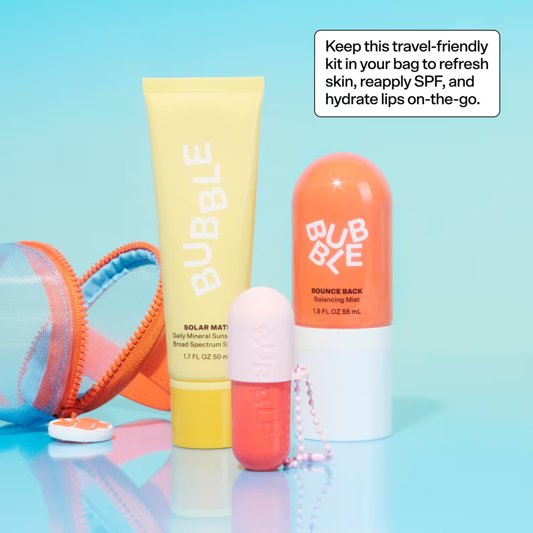 Kit de artículos esenciales para llevar BUBBLE