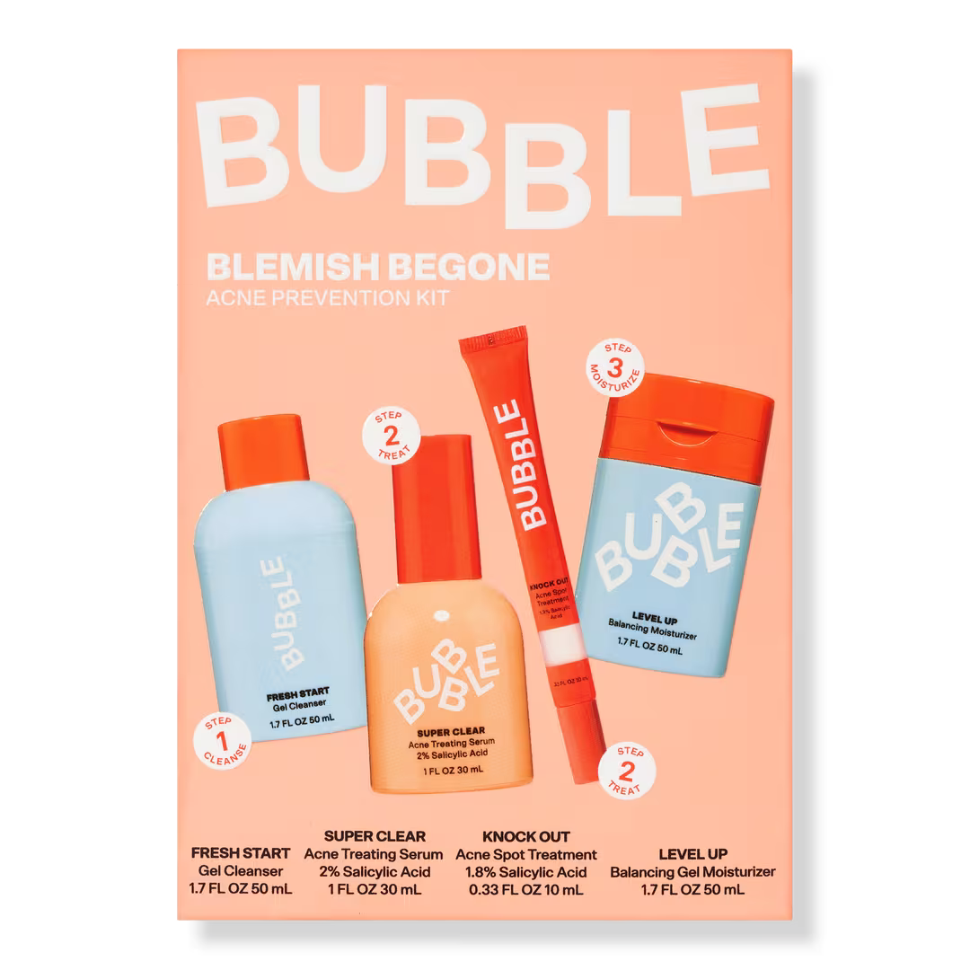 Kit de prevención del acné Blemish Begone BUBBLE