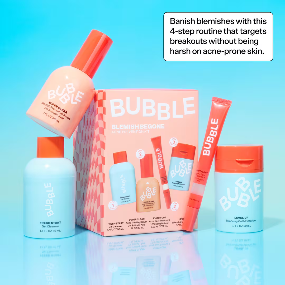 Kit de prevención del acné Blemish Begone BUBBLE