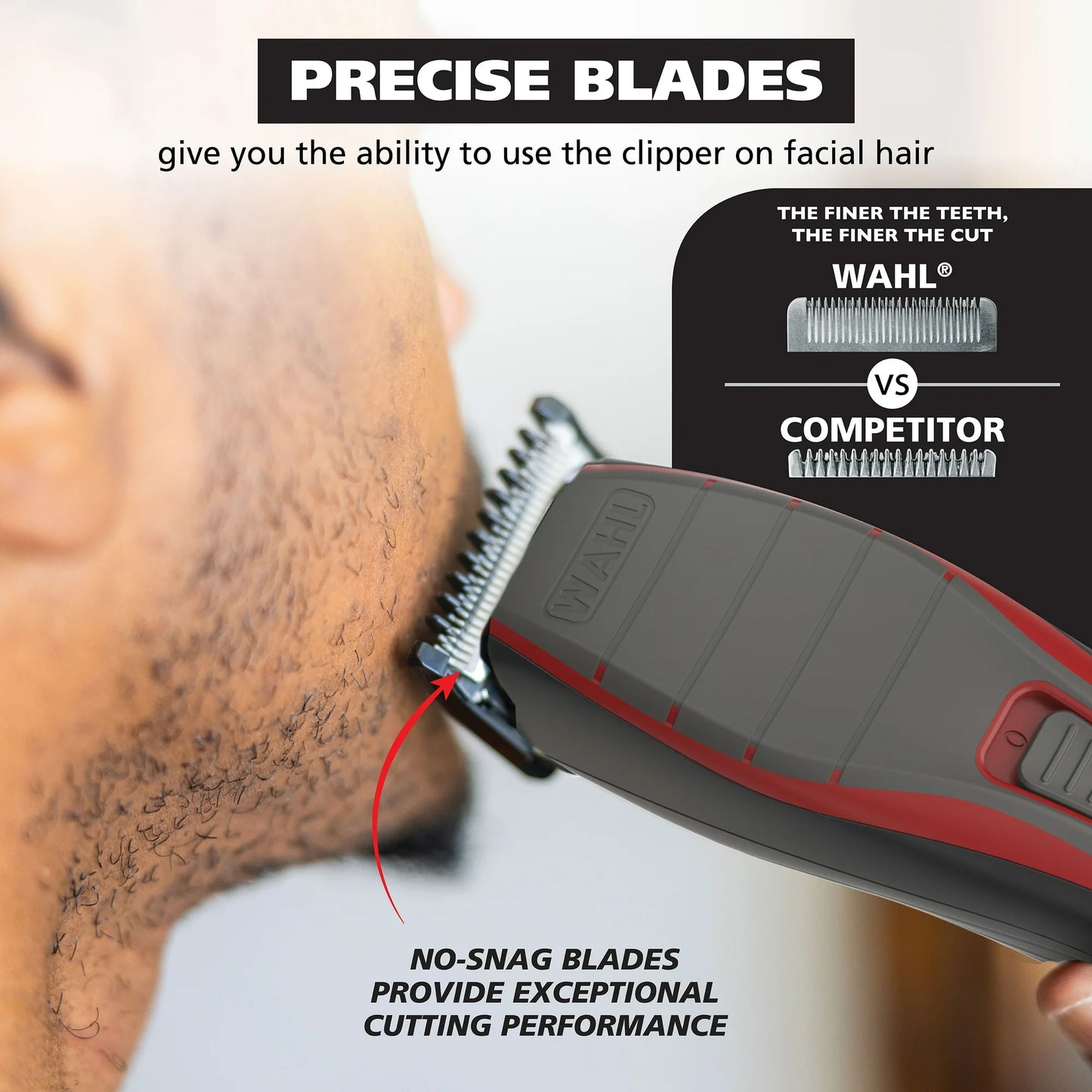 Wahl Inalámbrico Pro, Voltaje Mundial, Cortapelos Recargable para Hombre y Mujeres - 3023879