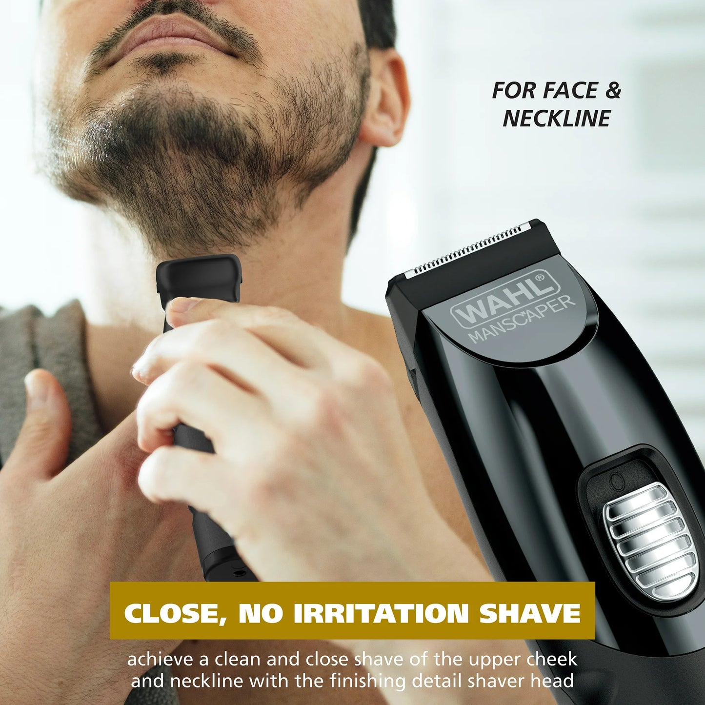 Wahl Manscaper Caja de Herramientas Recortadora Recargable para Recortar, Afeitar y Detallar para Hombre - 3024523
