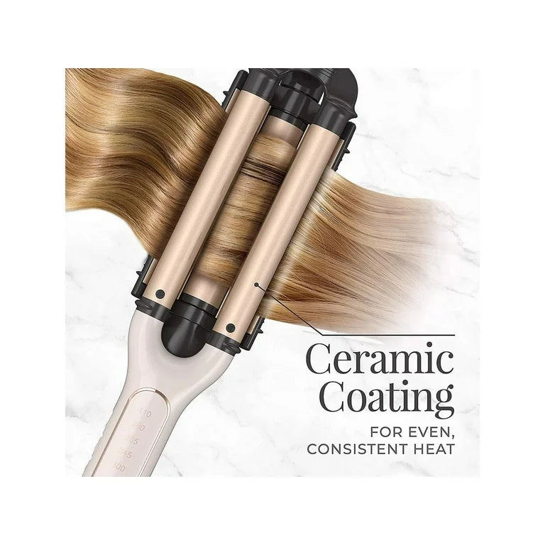 Remington Waver Ajustable 4 en 1 con Tecnología de Precisión Pura, Waver Profundo