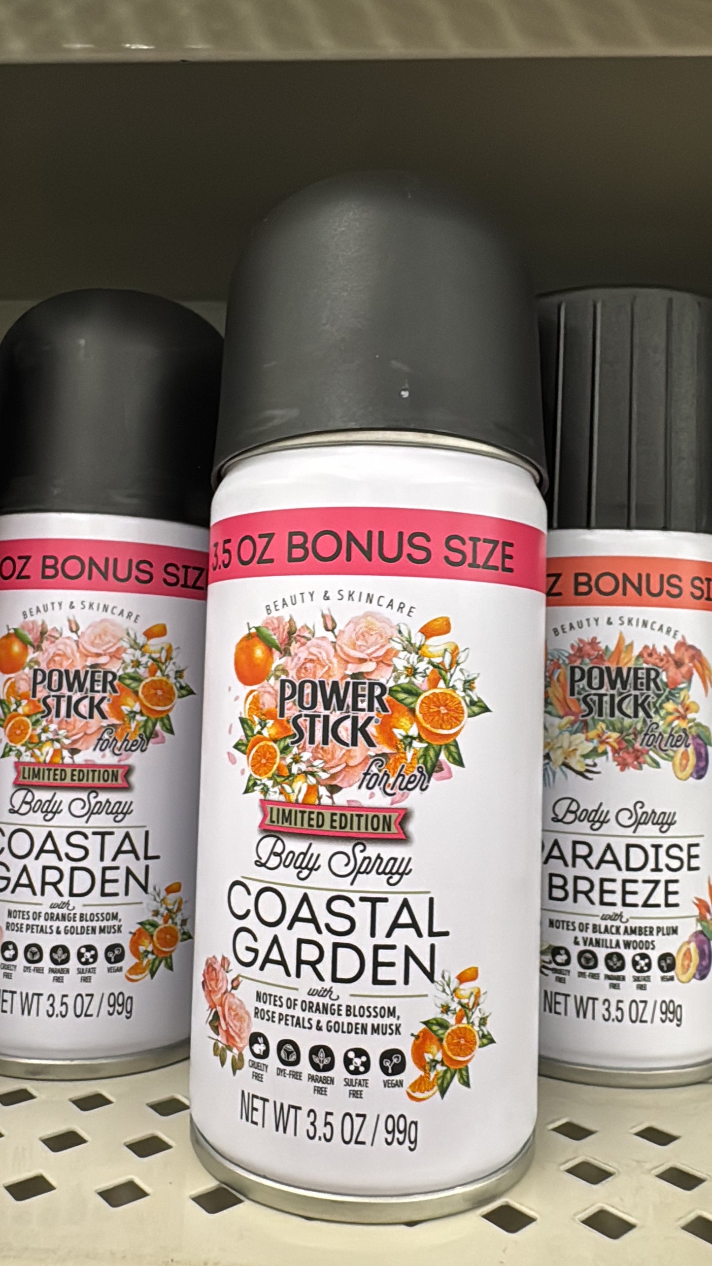 Power stick Coastal Garden Body Spray