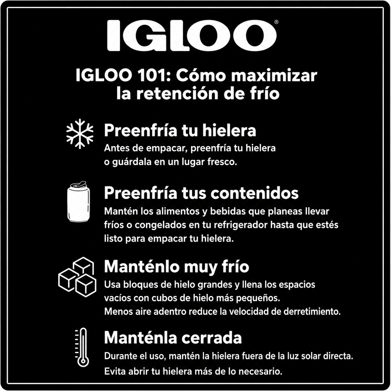 Igloo Hielera Rígida de 16 QT Laguna con Ruedas, Azul Aqua