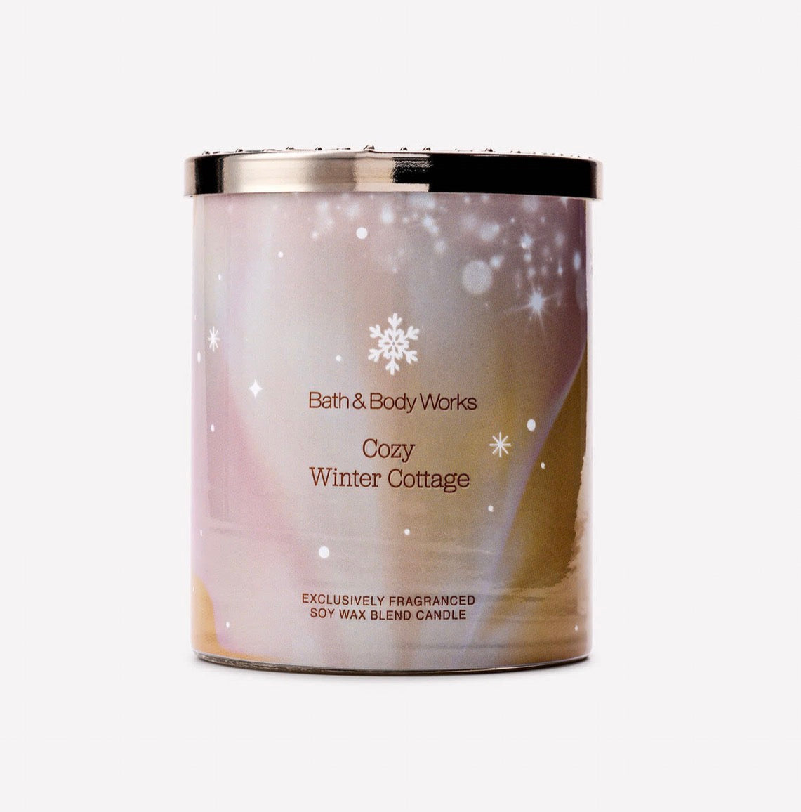 Bath & Body Works Cozy Winter Cottage – Vela Aromática de 1 Mecha