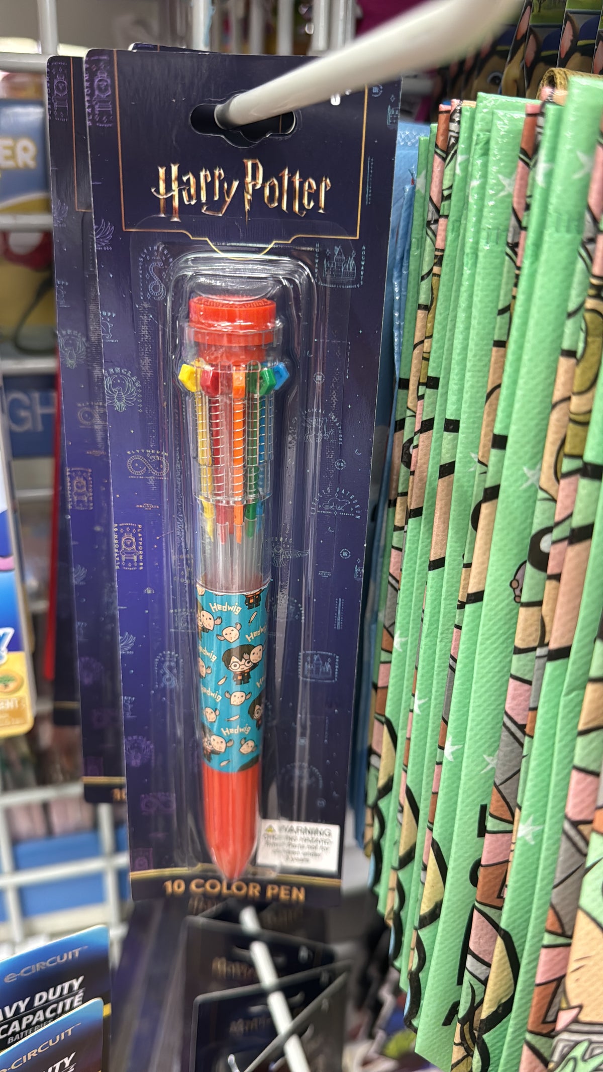 Harry Potter plumas
