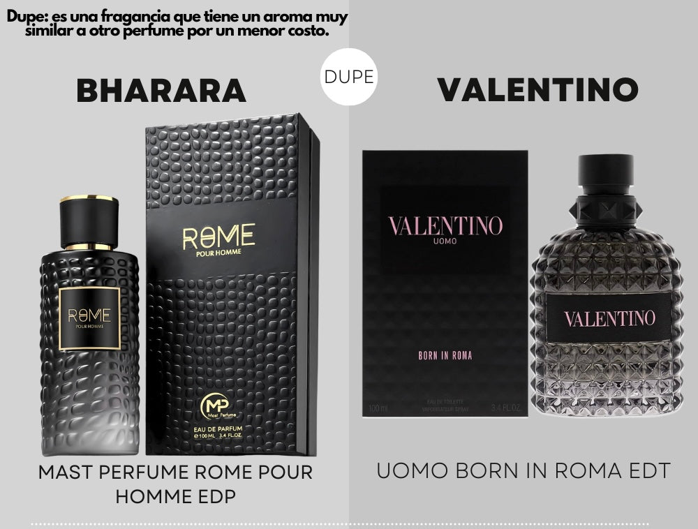 Bharara Mast Perfume Rome Pour Homme EDP H 100ML