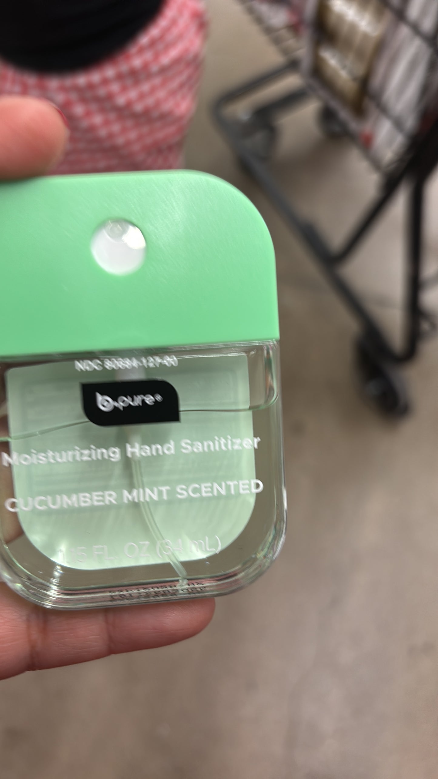 B pure cúrcuma mint scent Hand Sanitizer