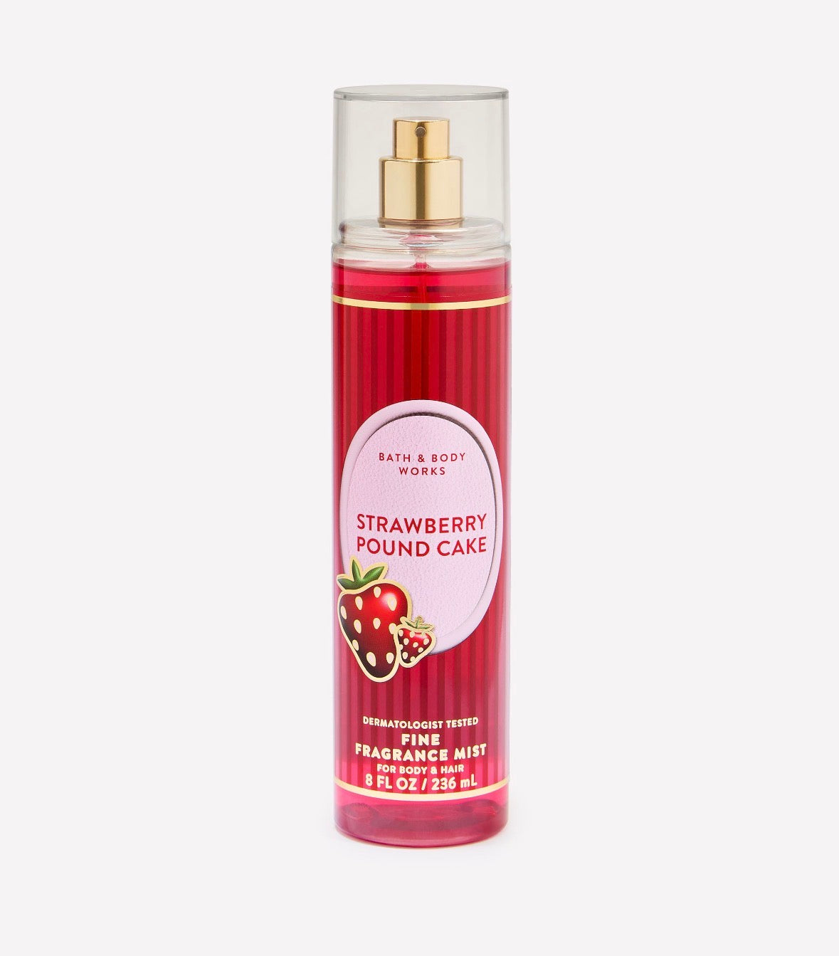 Bath & Body Works Strawberry Pound Cake Fine Fragrance Mist 236 ml | Body Mist