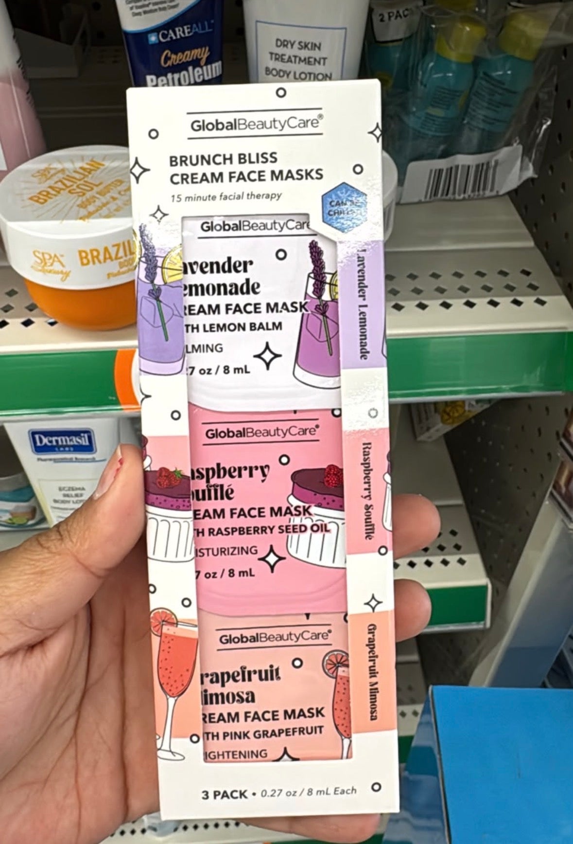 Global Beauty Care Brunch Bliss Cream Face Masks