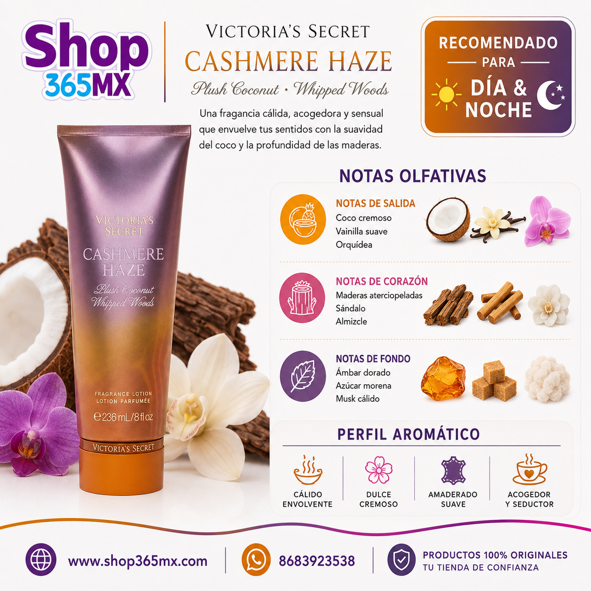 Victoria’s Secrets Cashmere Haze Body Lotion