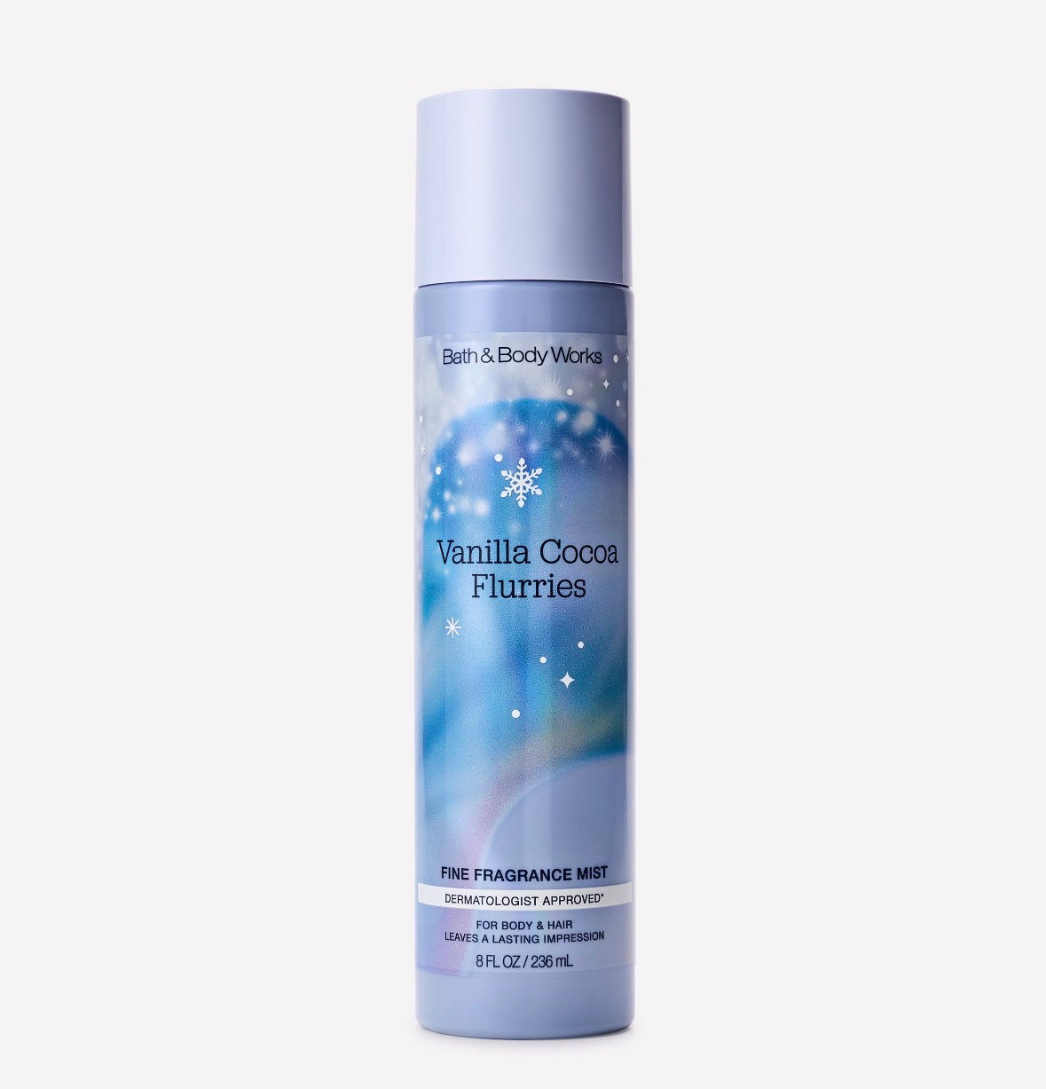 Bath & Body Works Vanilla Cocoa Flurries Fine Fragrance Mist | Body Mist 236 ml