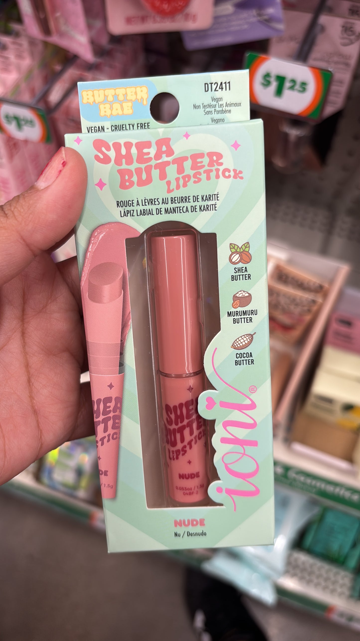 She butter lipstick nude Toni