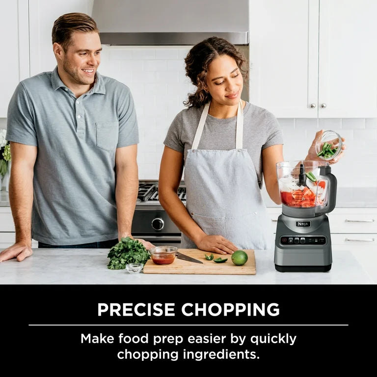 Ninja Procesador de Alimentos Profesional 850Vatios 9 Tazas Programas Preestablecidos Auto-iQ BN600