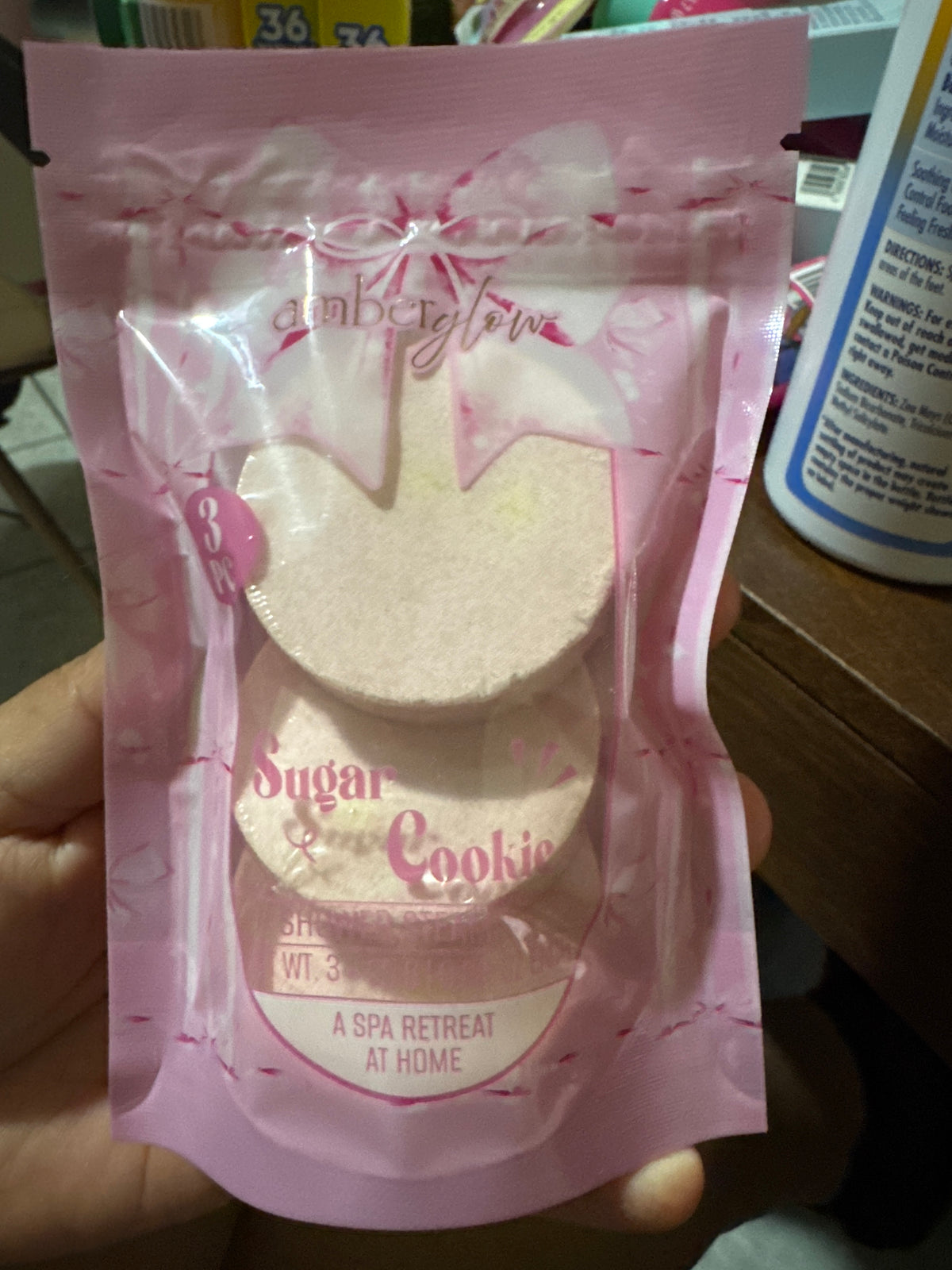 Amber glow Sugar Cookie Shower steamers