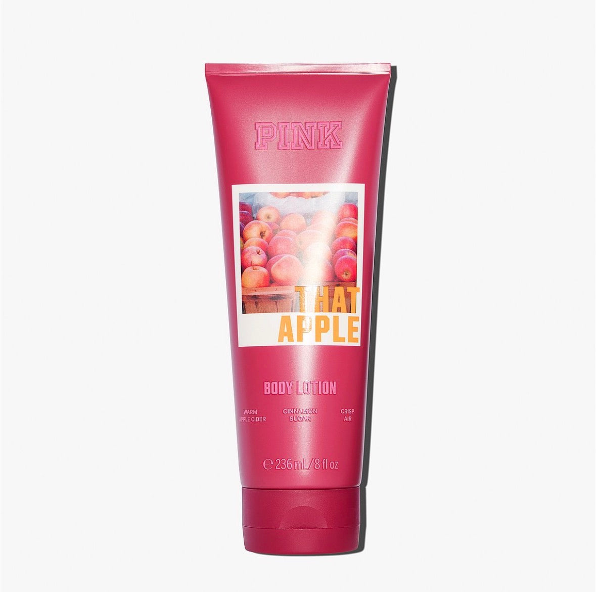 PINK That Apple Body Lotion 236 ml | Loción Corporal Manzana, Canela y Aire Fresco