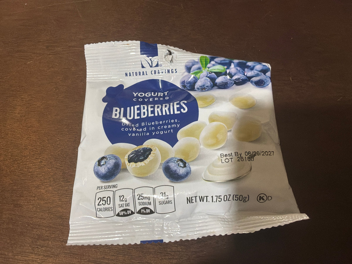 Natural Cravings Yogurt Covered Blueberries