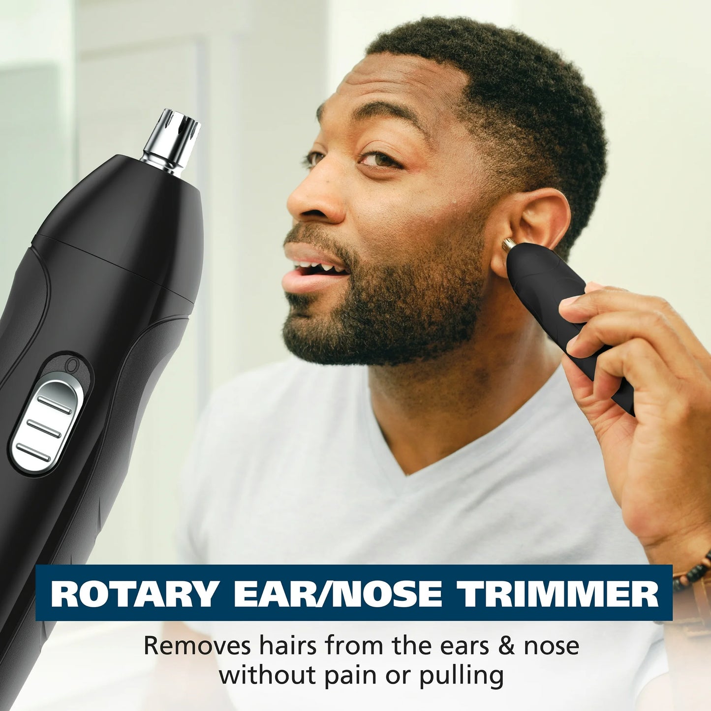 Wahl Barba Recargable Todo en uno, Bigote, Recortador de Detalles para Hombre, Negro, 05644