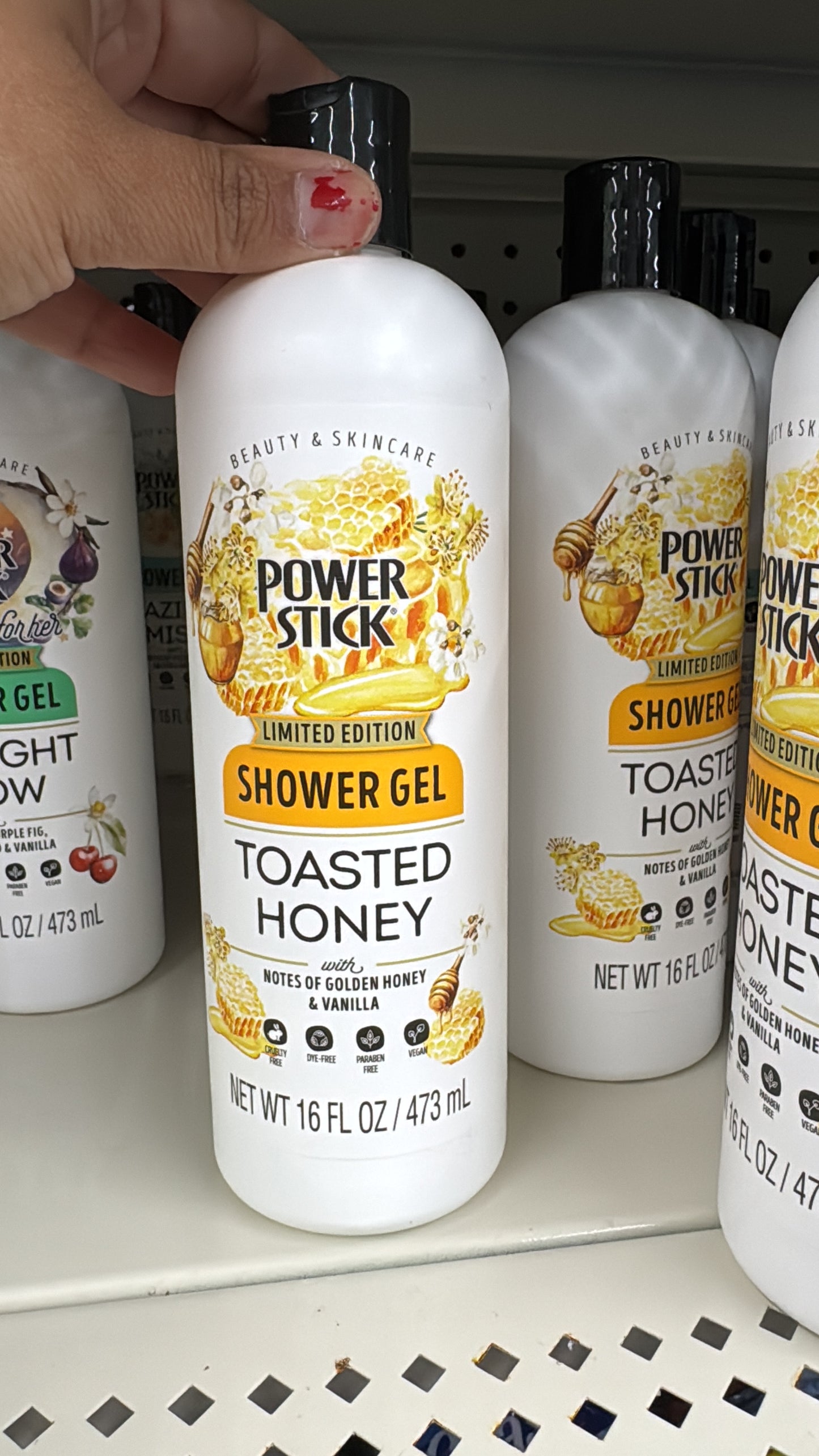 Power Stick Shower Gel Toasted Honey