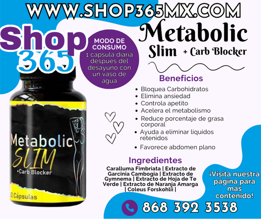 Metabolic Slim + Carb Blocker