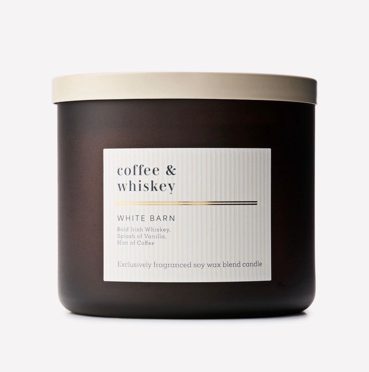 Bath & Body Works Coffee & Whiskey Vela 3 Mechas 411 g