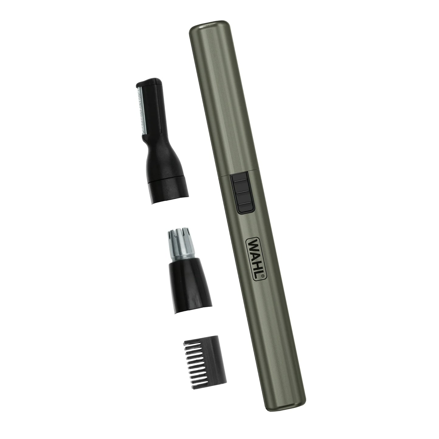 Wahl Recortadora de Pelo con Detalle Facial y Corporal con Batería de Litio Microgroomsman para Hombre 5640-1101