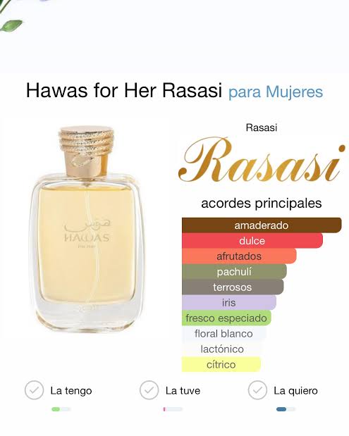 Hawas for Her de Rasasi