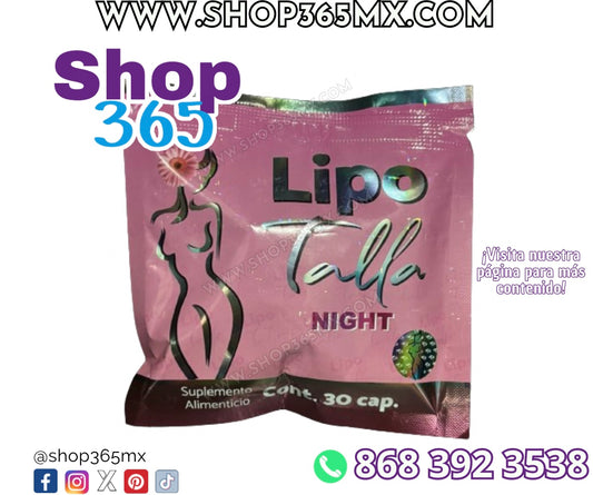 Lipotalla Blue Loss Size Night
