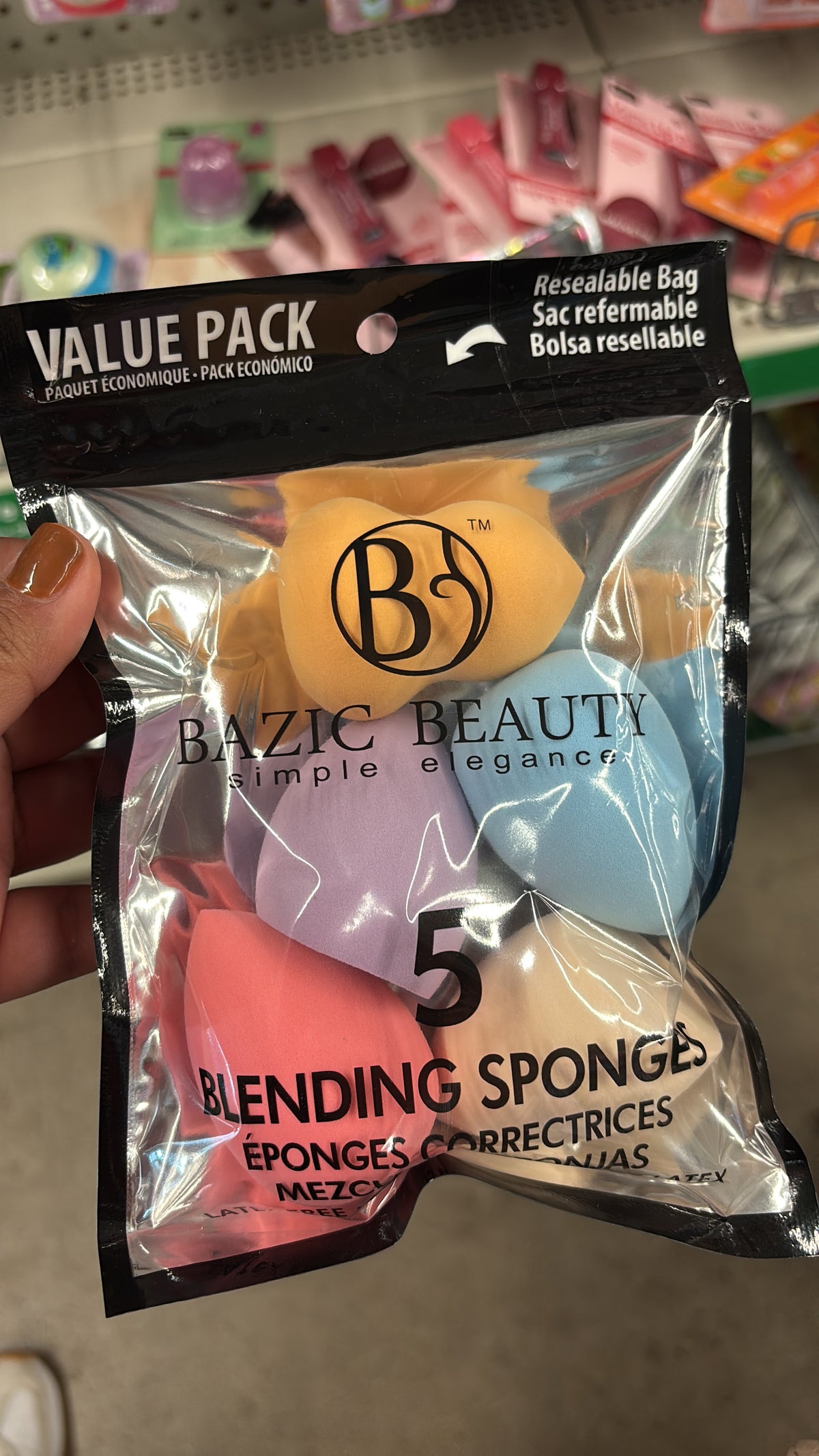 Bazic Beauty 5 Blending Sponges