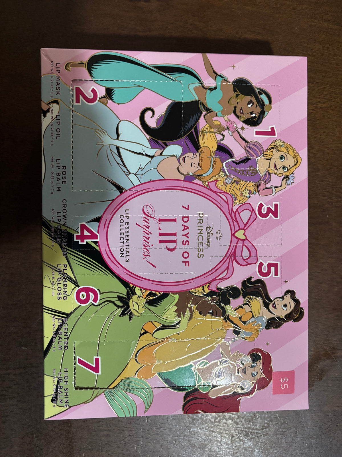Disney Princesas Lip Balm Calendario