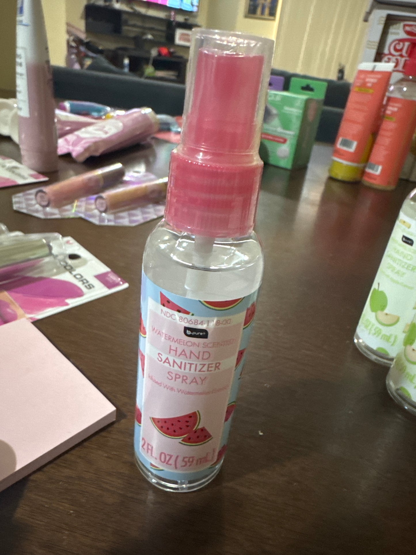 BPure Hand Sanitizer Spray Sandía