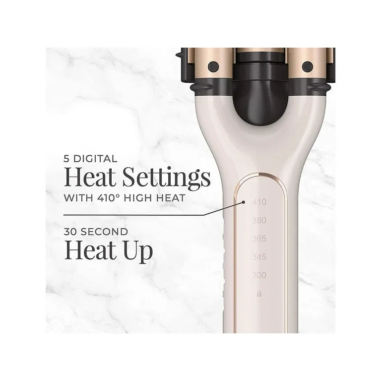 Remington Waver Ajustable 4 en 1 con Tecnología de Precisión Pura, Waver Profundo