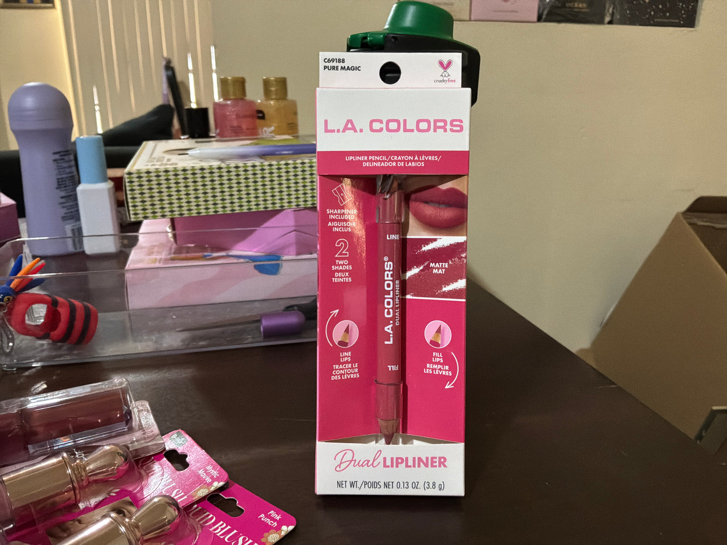 LA Colors Dual Lipliner Pure Magic